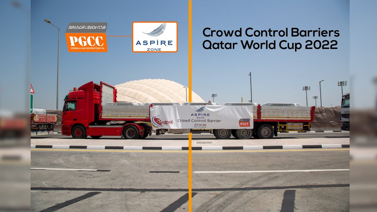 Crowd Control  barriers Qatar 2022