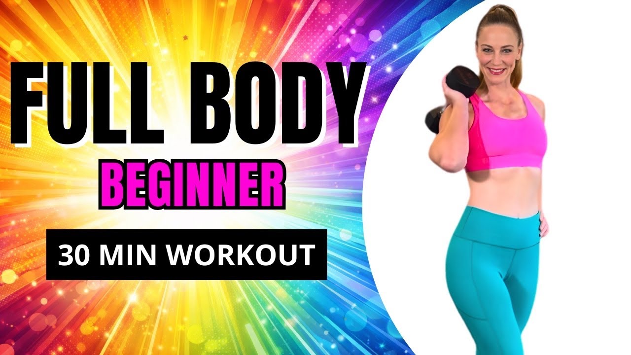 30 MIN FULL BODY BEGINNER DUMBBELL WORKOUT | Week 5, Day 15