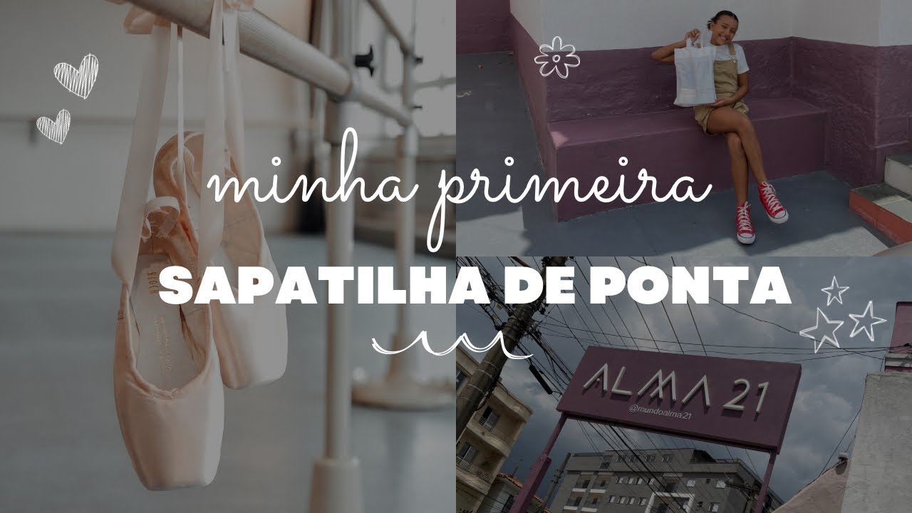VLOG: Comprando Minha Primeira Sapatilha de Ponta 🩰🤍