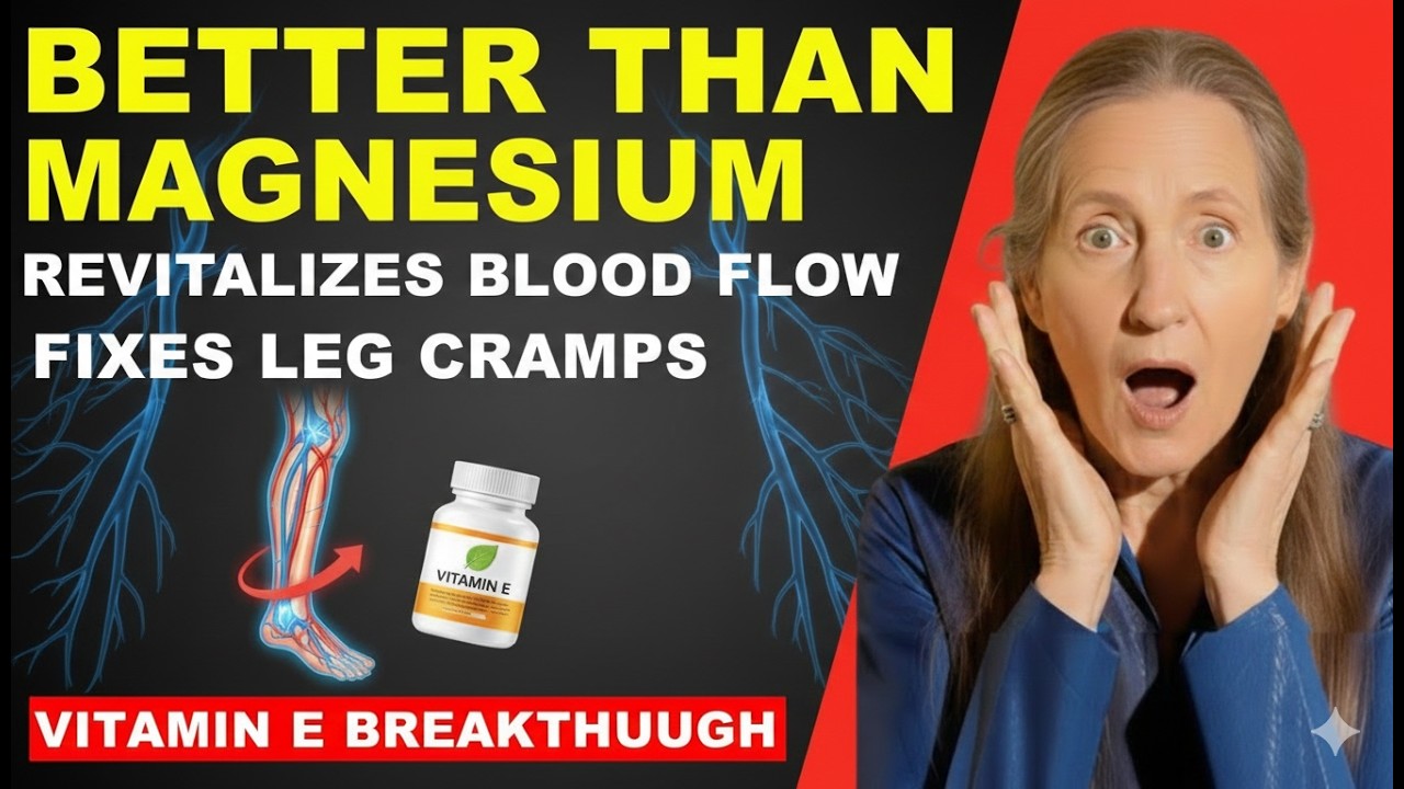 Over 60? This Vitamin Improves Leg Circulation Better Than Magnesium