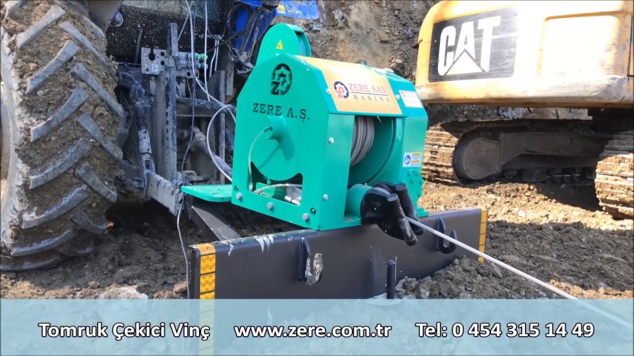 Tomruk Çekme Vinci - Forestry Winch