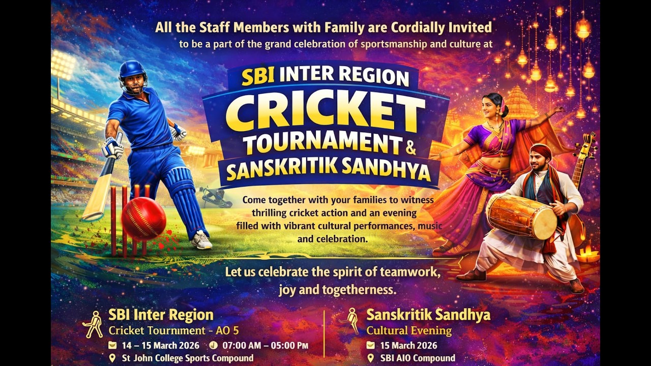 MATCH 5 SEMI FINAL CRICKET TEAM  REGION  VS cricket team -5!! SBI CRICKET TOURNAMENT