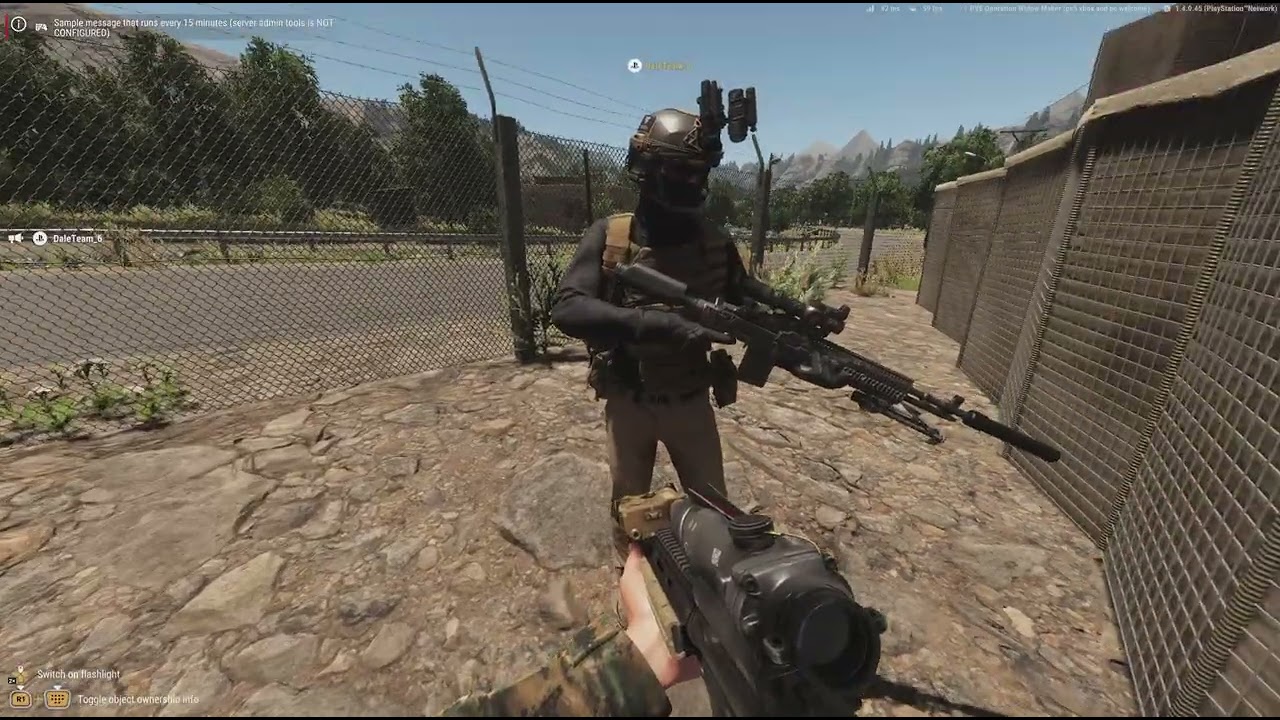 I can't talk! Heeeelp! | Arma Reforger