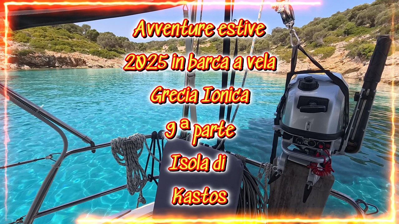 Barca a vela avventure 2025 - grecia Ionica Isola di Kastos