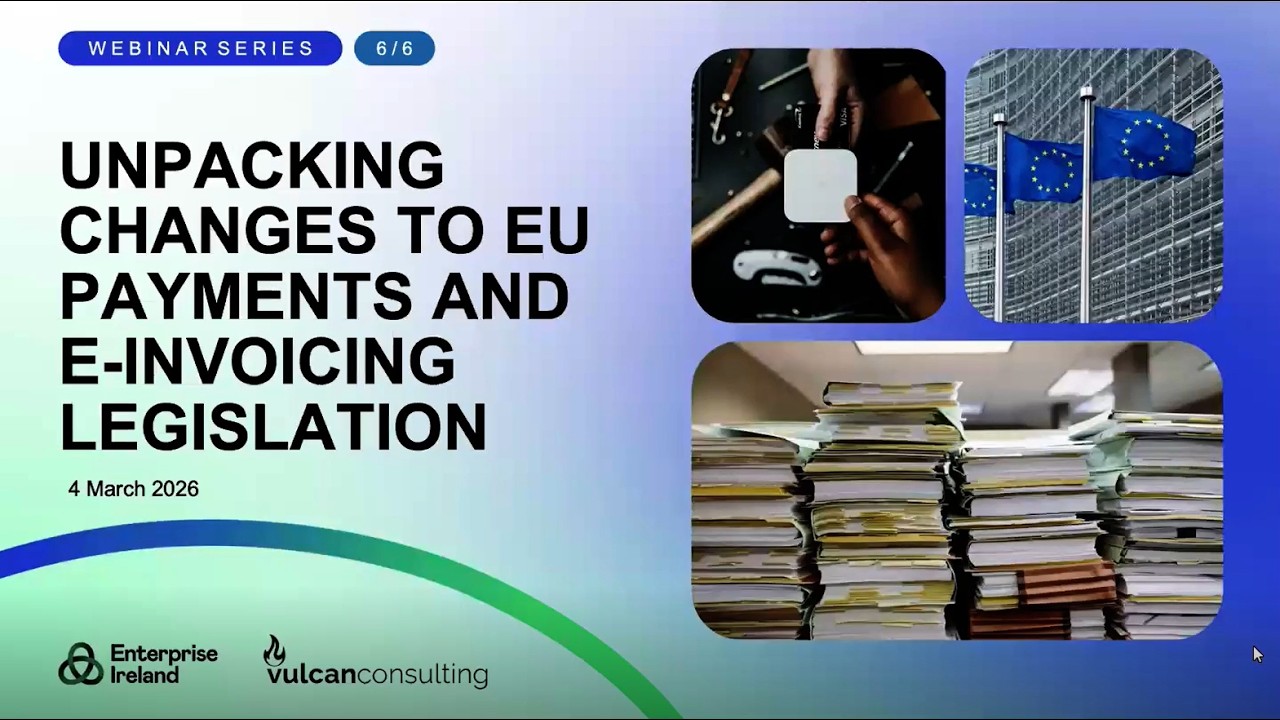 Unpacking the changes to EU payments and e-invoicing legislation.