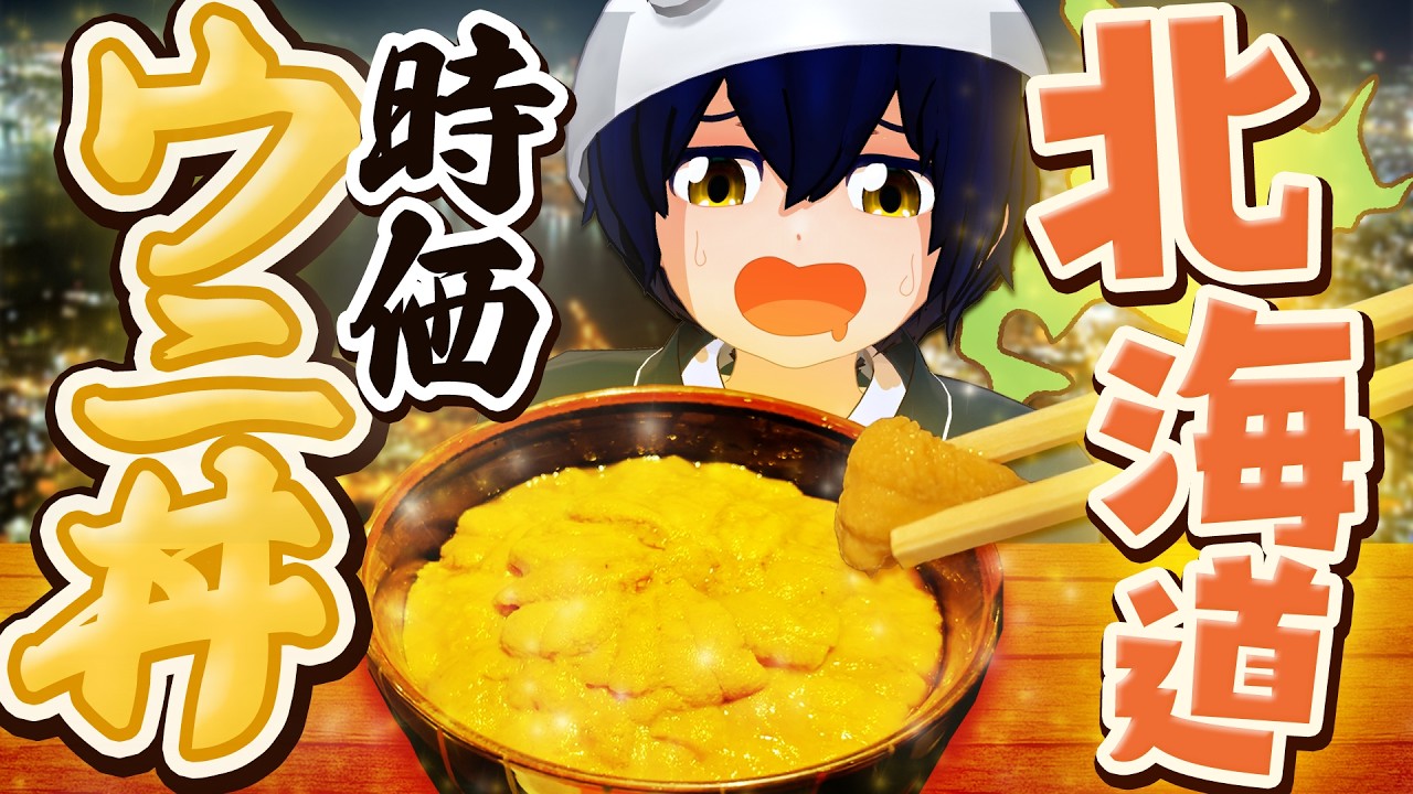 【時価】ウニ丼を食べたことある人生にしたいので北海道まで食べに行ってみた！【Vlog】