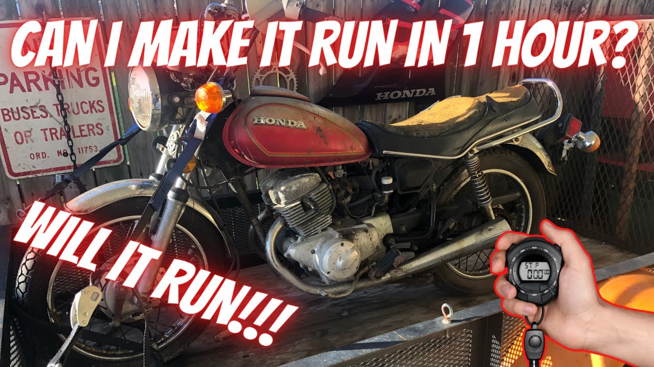 1981 Honda CM200t Twinstar: Can I start this abandoned motorcycle in 60 minutes or less?