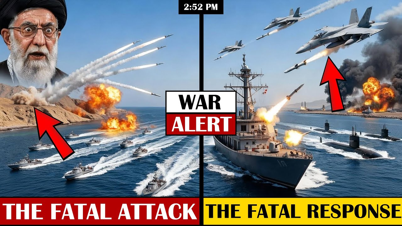 2:52 PM - Iran Tried To Sink US Destroyer at Strait of Hormuz - 47 Minutes Later Tehran Was Stunned