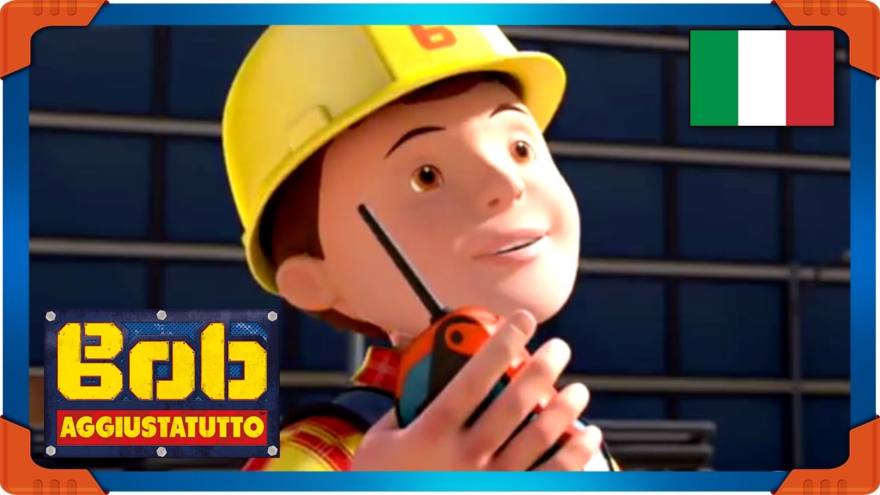 Bob Aggiustatutto italiano episodi 🌟 Rullo appiattisce una collina! | Cartoni per bambini