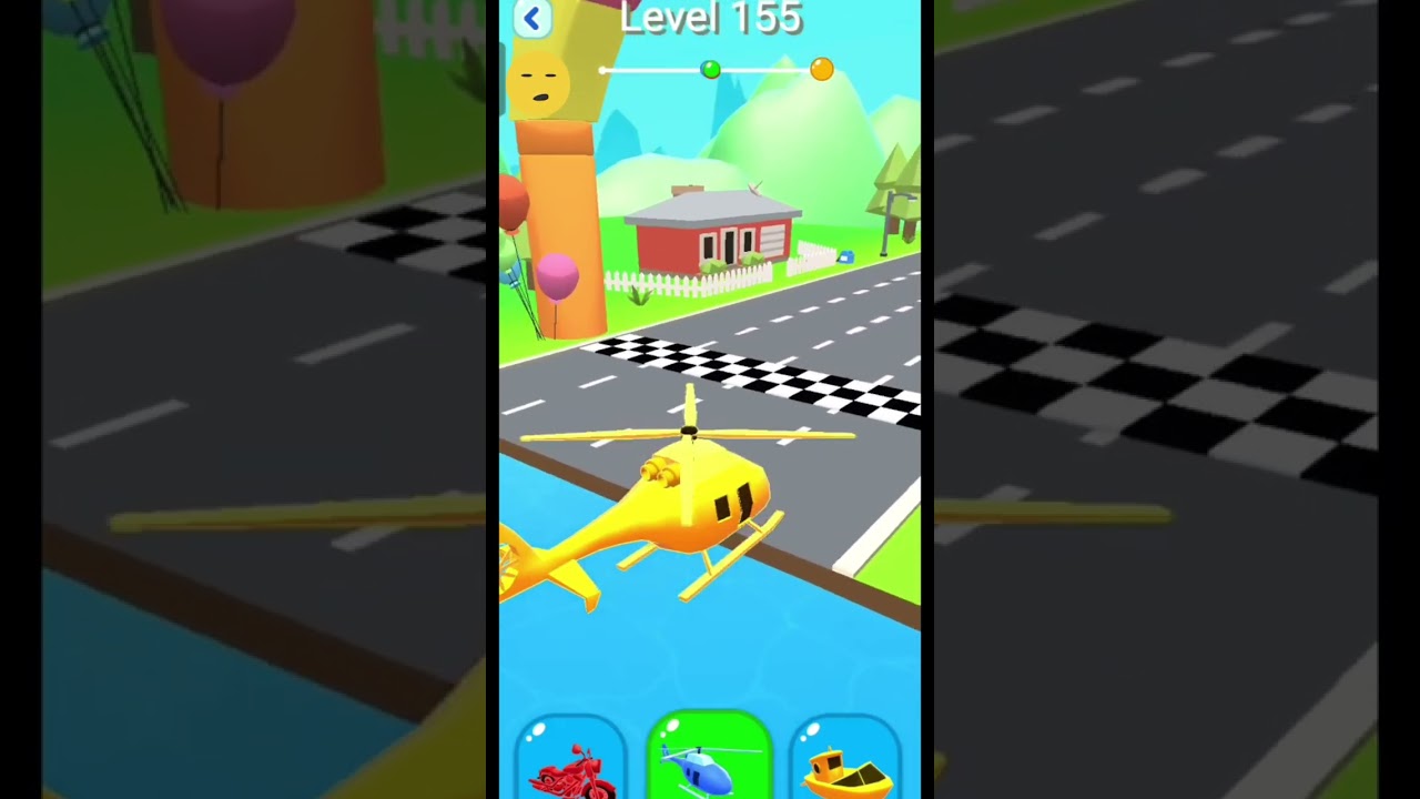 Shape Shifting Game play Level 151 To 160 🔥🚗🛵🚉🔥