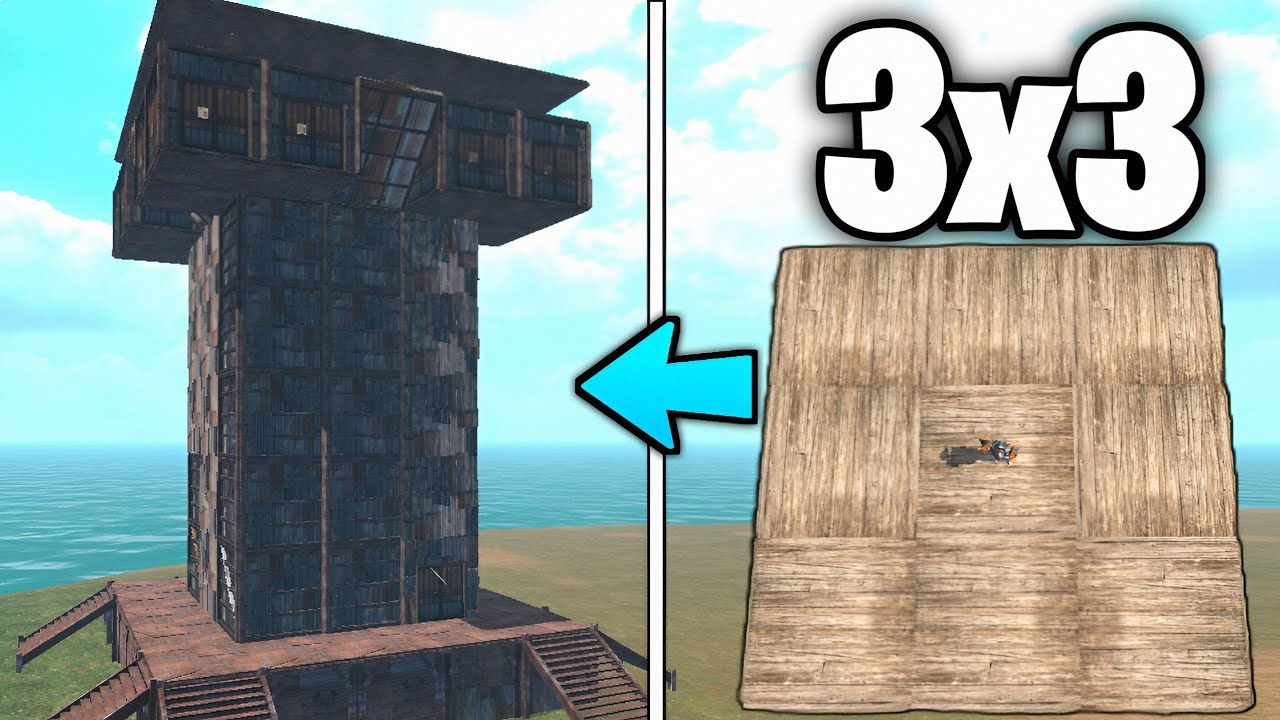 *NEW* BEST 3x3 TOWER BASE - BASE DESIGN 2025 - Last Island of Survival