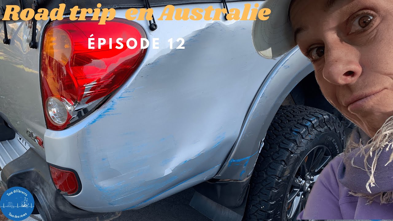 On se fait rentrer dedans avant de vendre notre 4x4. Fin de notre road trip en Australie. Épisode 12