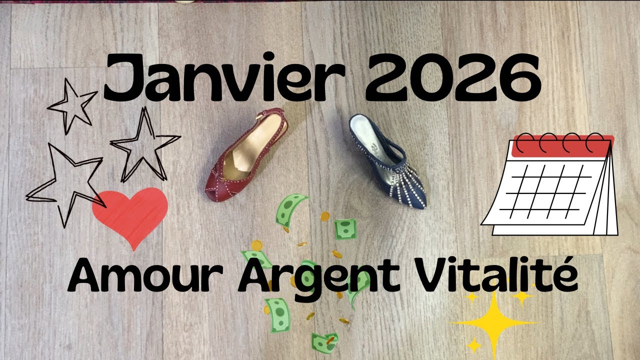 JANVIER 2026 : Amour, Argent, Vitalit&eacute; &ndash; Ce qui arrive pour toi (Guidance intemporelle)