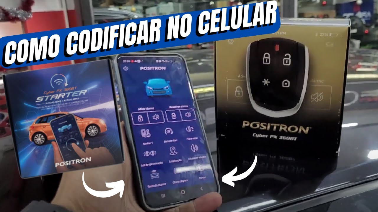 COMO PAREAR / CONFIGURAR CELULAR NO ALARME POSITRON PX360 BT / STARTER - NÃO FUNCIONA O QUE FAZER ?