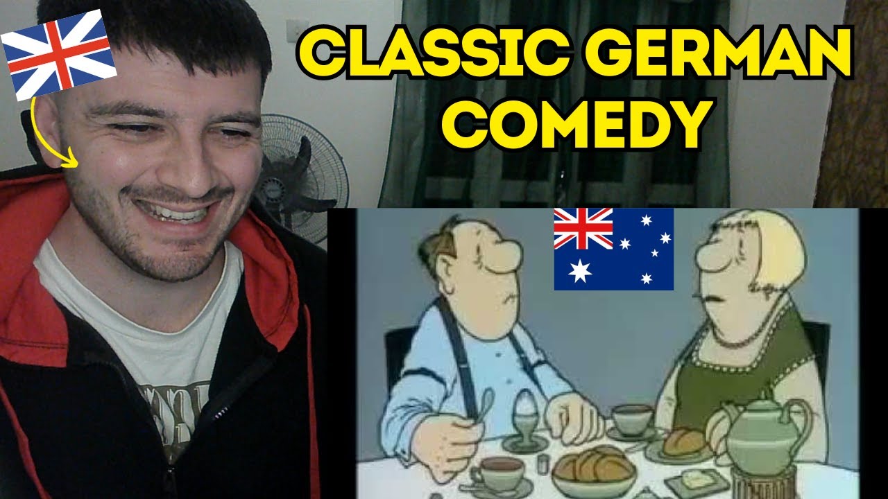 Reaction to German Comedy (ENG SUB): Loriot - The egg