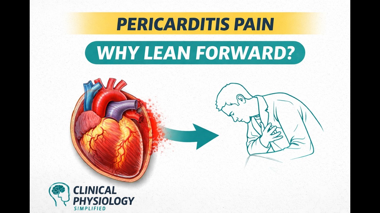 Pericarditis Chest Pain: Why Sitting Forward Relieves It