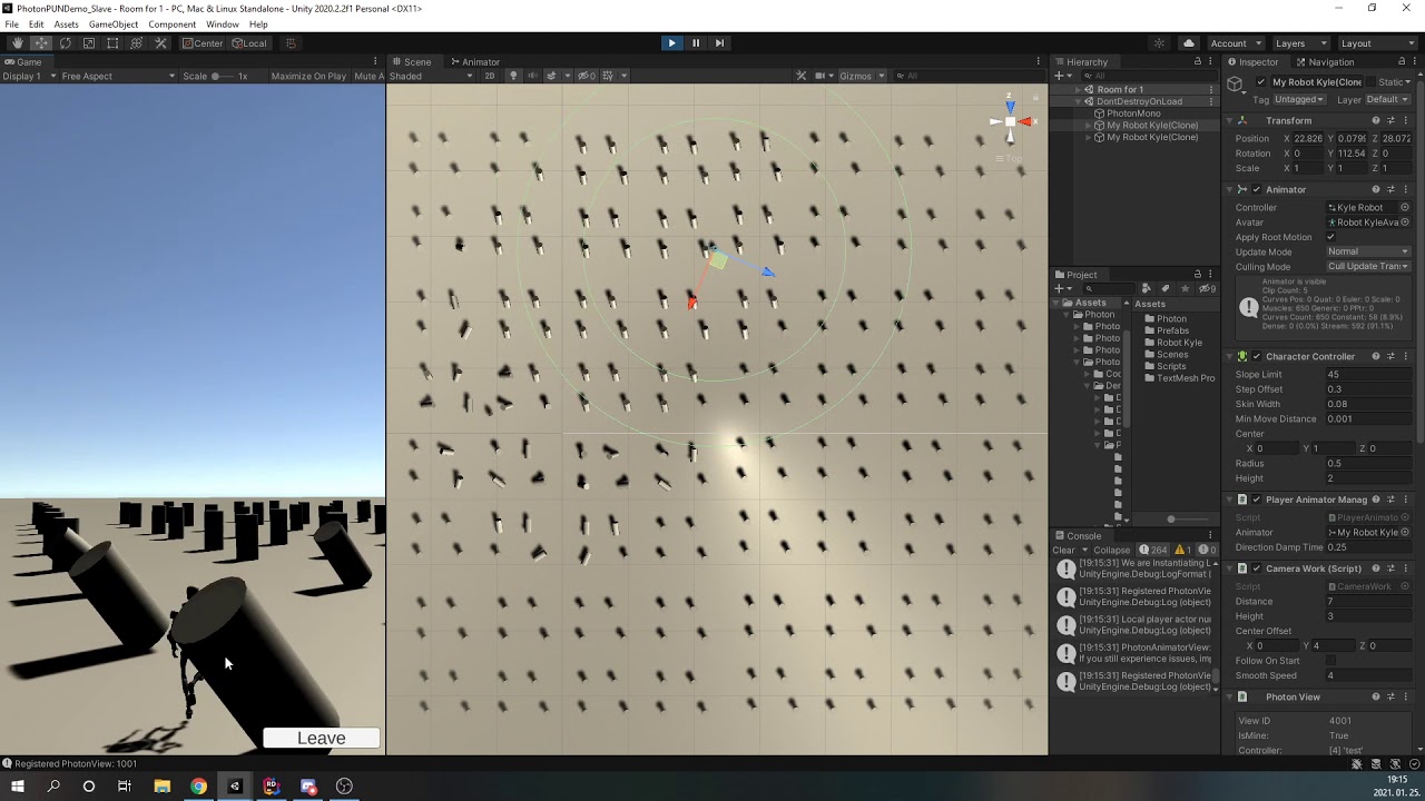 Photon PUN 2 - Network culling test