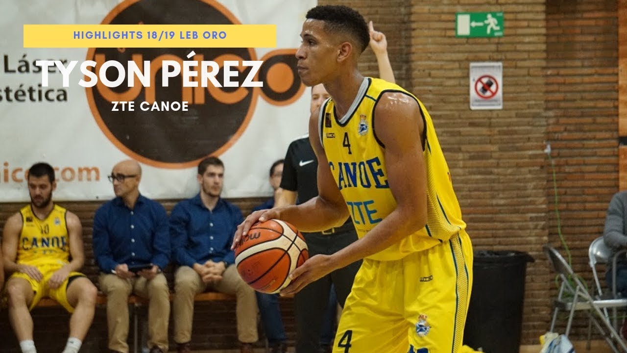 Tyson Pérez Highlights ZTE Canoe (LEB Gold) 2018/2019