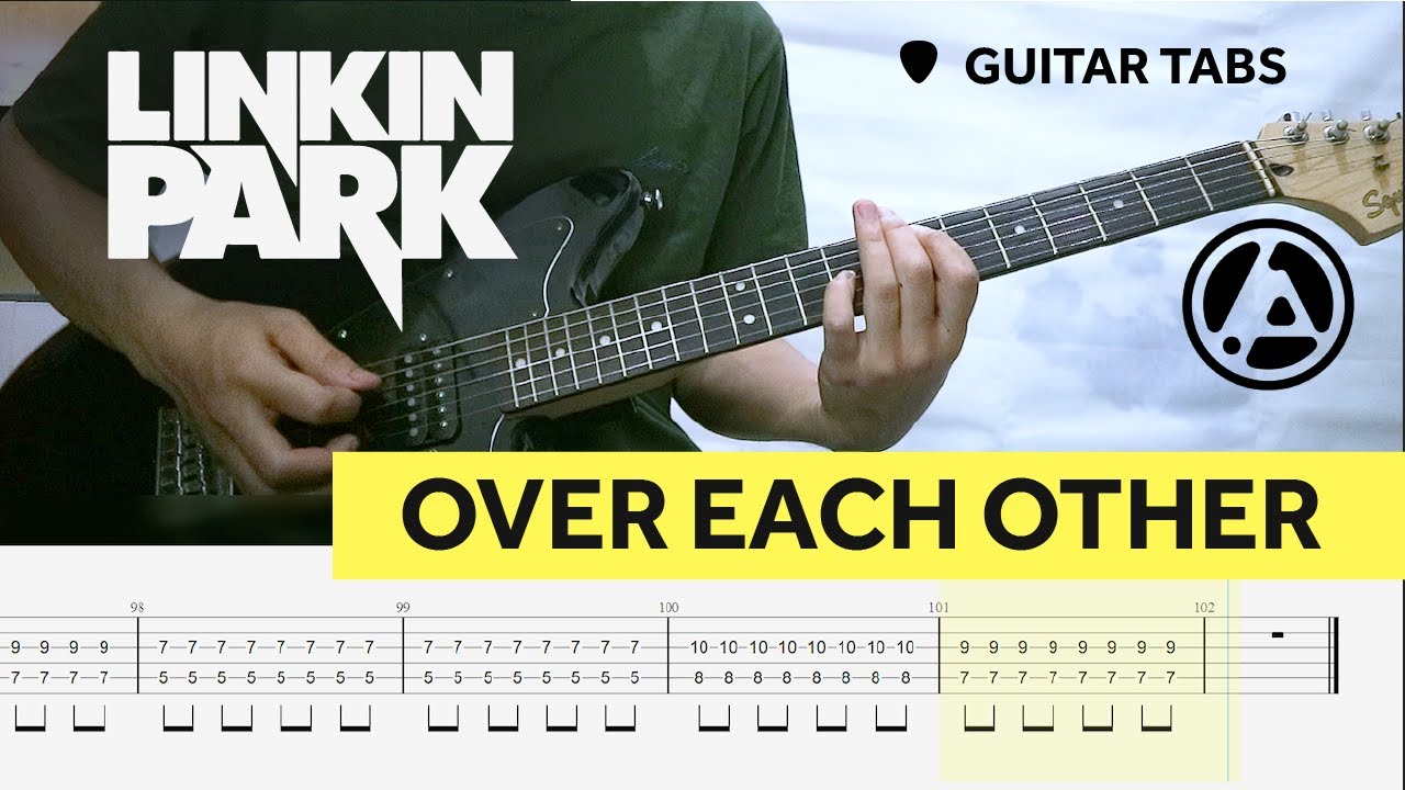 Linkin Park - Over Each Other | Guitar Cover with Guitar Tabs | New Song