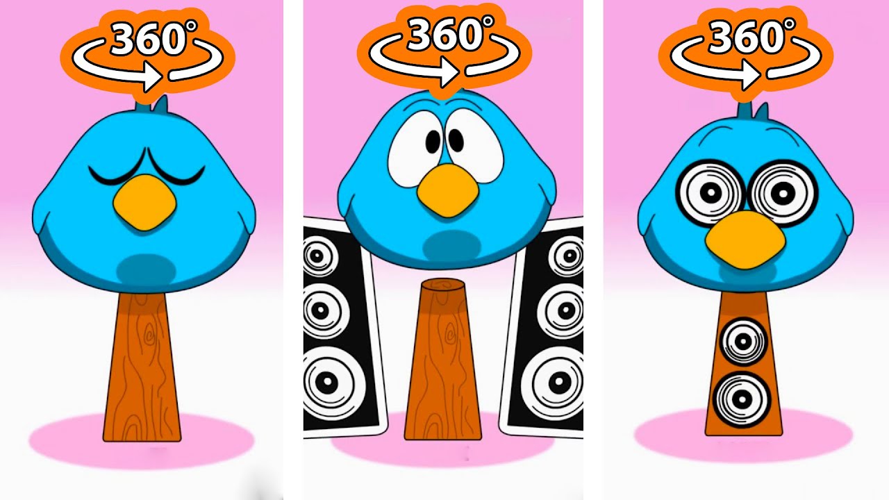 Incredibox Sprunki OC Sleepy Bird (from Pocoyo) Phase 4 | Compilation Incredibox 360 VR! #2 #sprunki