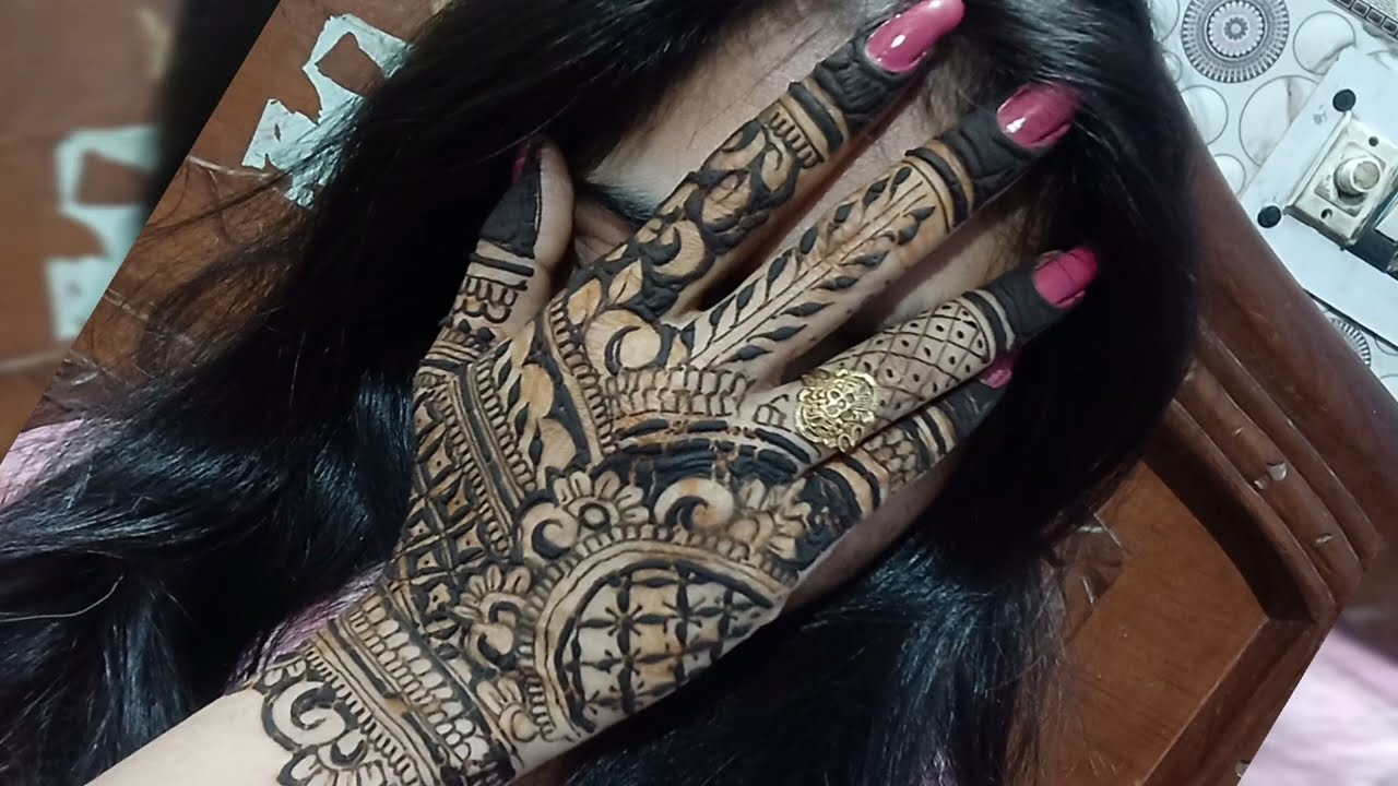how to learn back hand mehndi designs step by step ||back hand mehndi design||vaishno mehndi design