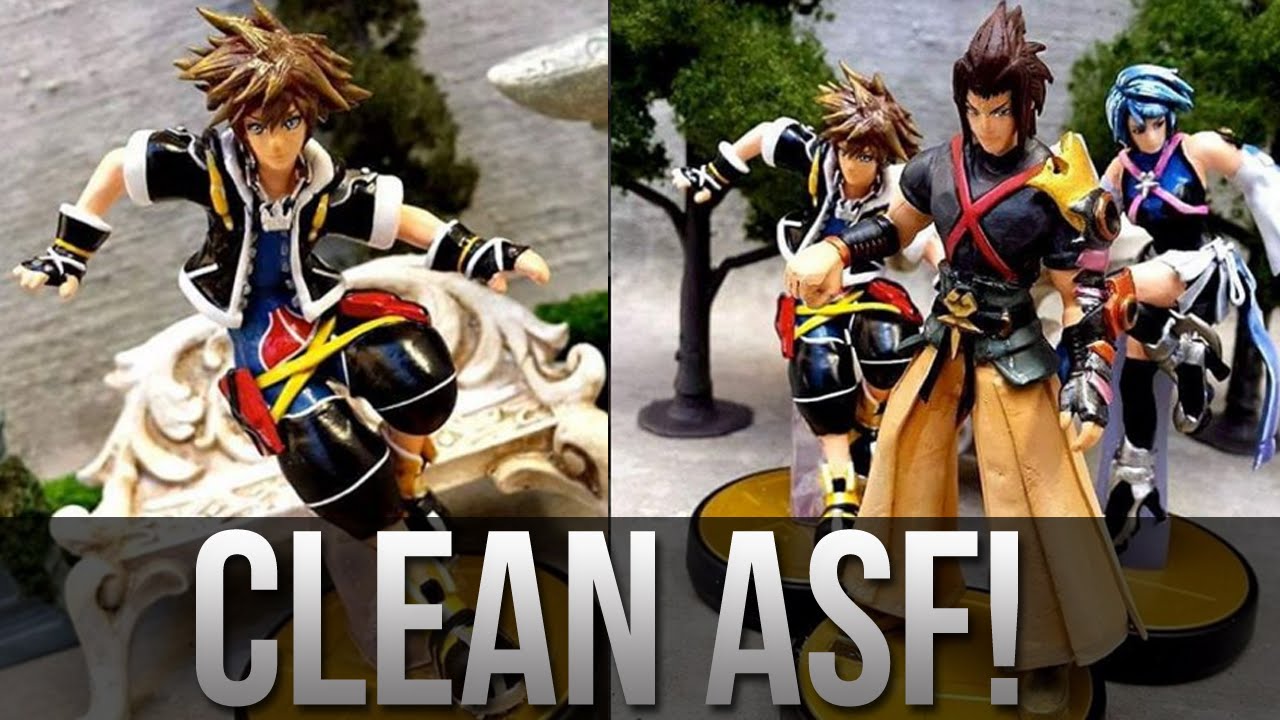 Awesome Looking Custom Kingdom Hearts Amiibos, Yoko Shimomura Interview, More Unchained X Stuff