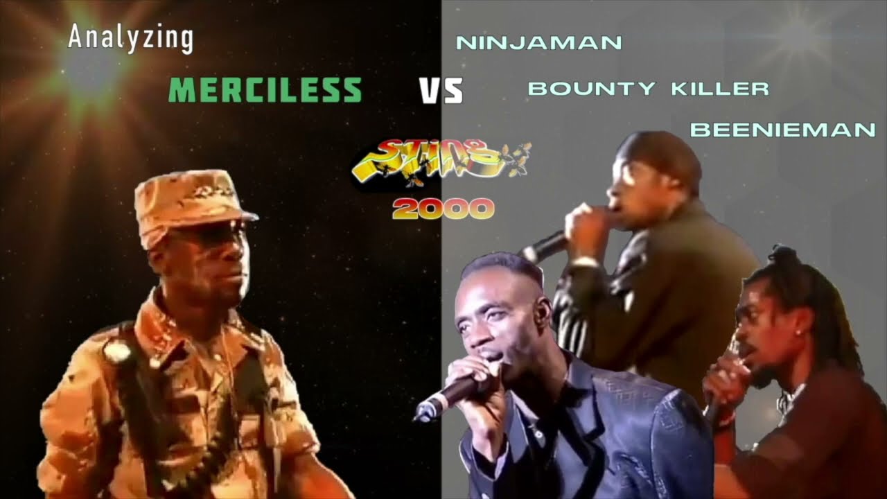 Анализ столкновения Merciless против Ninjaman, Bounty Killer и Beenieman (Sting 2000)