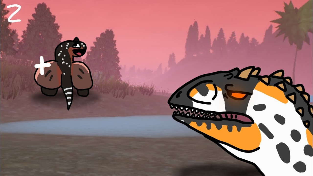 the cursed isle growing 0-100% as Giganotosaurus part 2