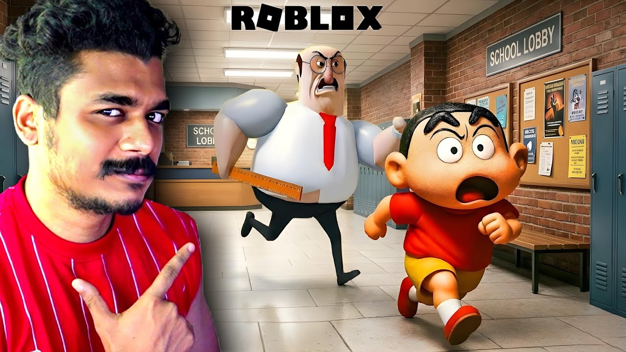 Escape From EVIL SCHOOL IN ROBLOX OBBY ESCAPE 😱🔥