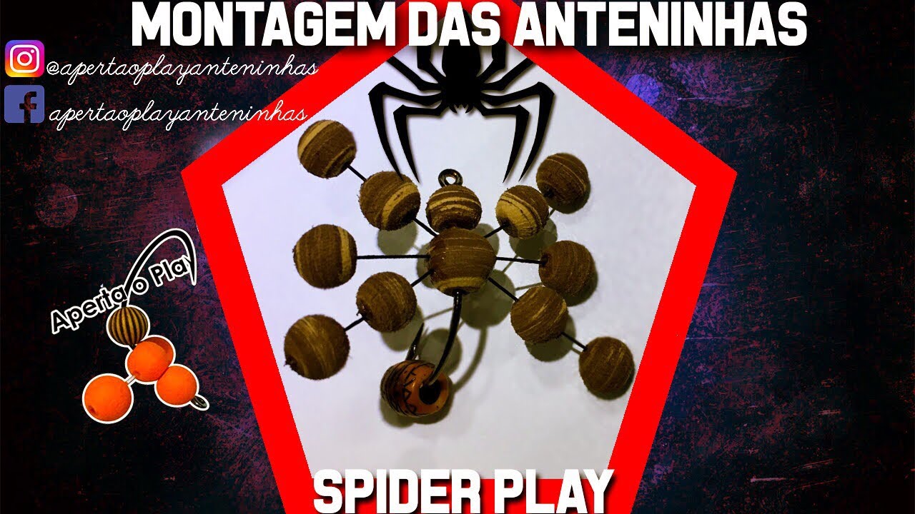 Aperta o Play - Montagem de Anteninhas - Anteninha SpiderPlay