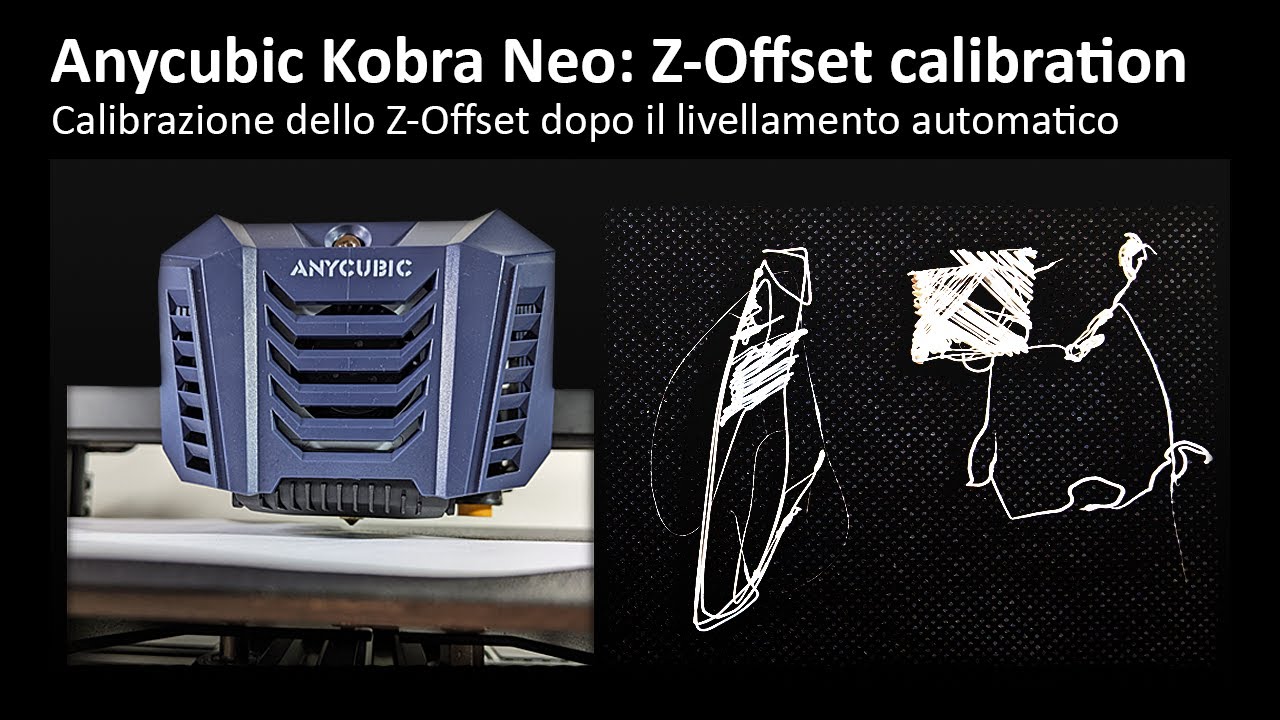 Solve Anycubic Kobra Neo first layer issue: Z-Offset Calibration