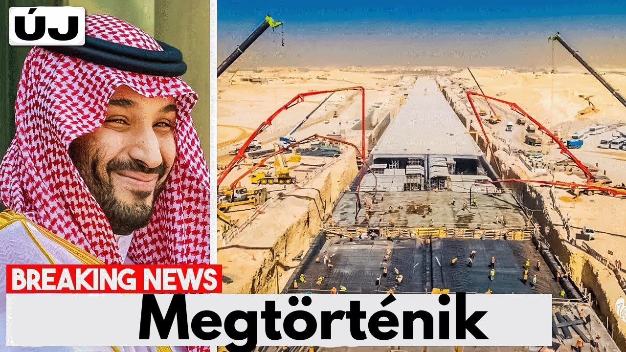 Szaúd-Arábia Most Sokkolta A Világot Azzal, Amit Építenek!
