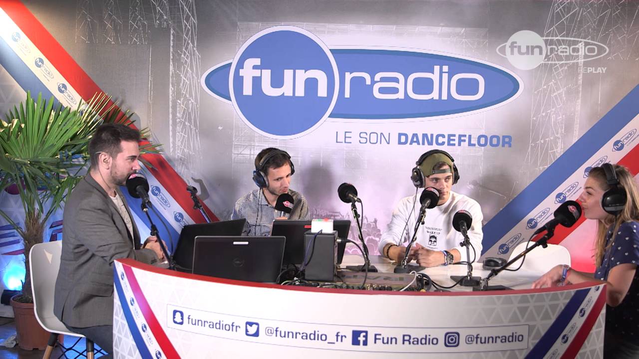 Martin Garrix sur Fun Radio à l'EMF 2016