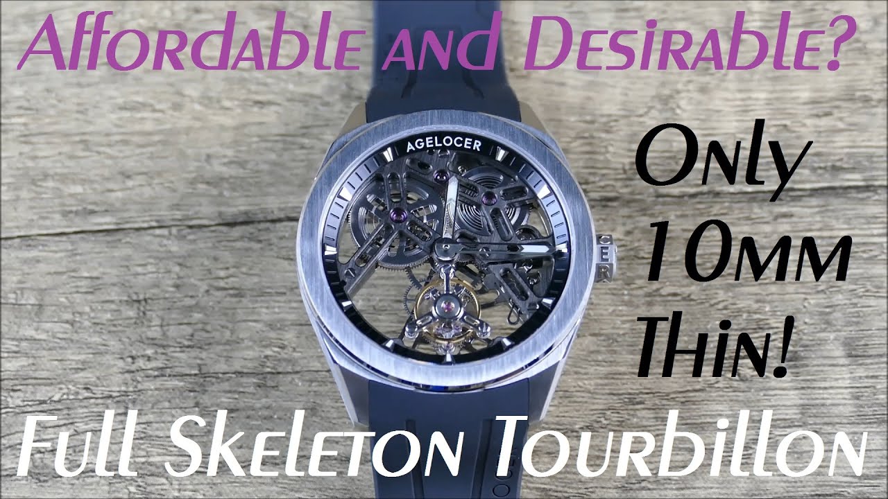 On the Wrist, from off the Cuff: AGELOCER – Sport Series Tourbillon, Six Figure Looks for $1250?!?!?