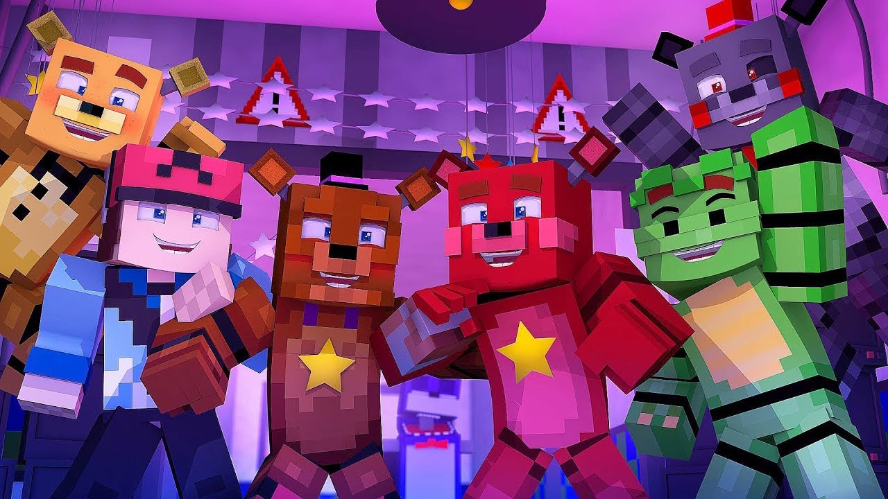 Minecraft FNAF 6 Pizzeria Simulator - BUYING ROCKSTAR FOXY! (Minecraft Roleplay)