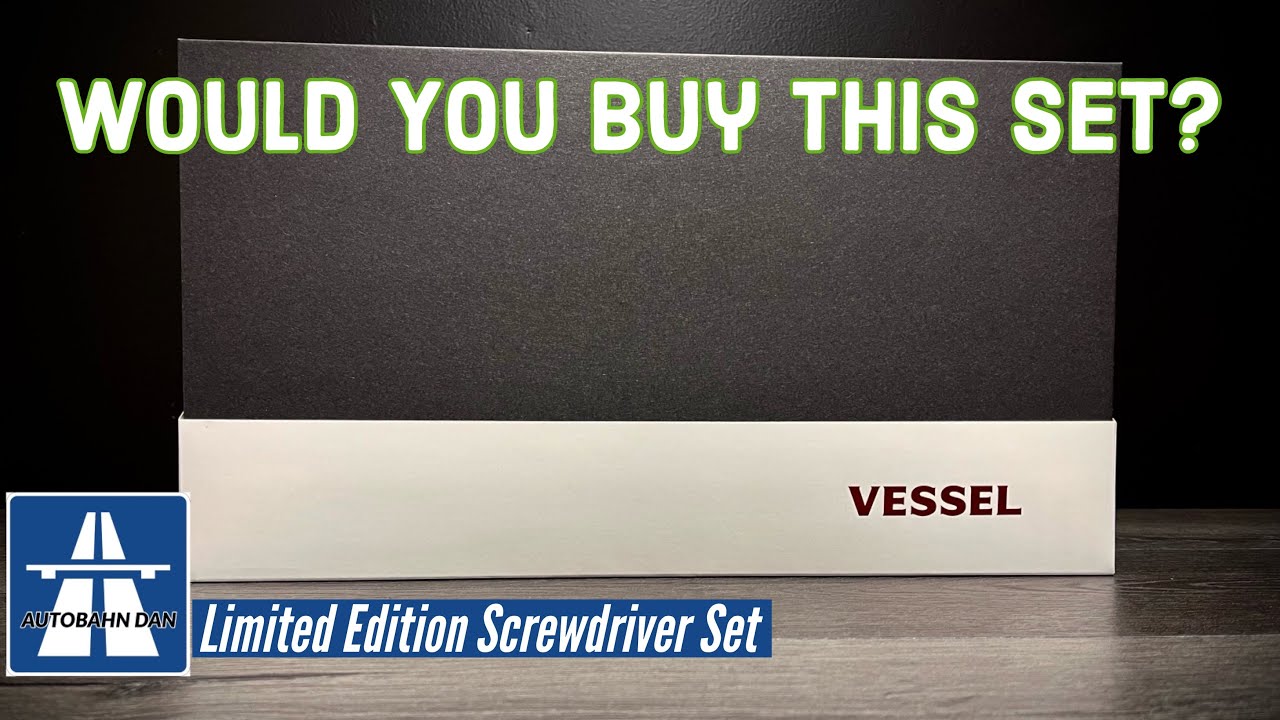Vessel Tools Limited Edition Screwdriver Set 🔥 Would You Buy This Set?