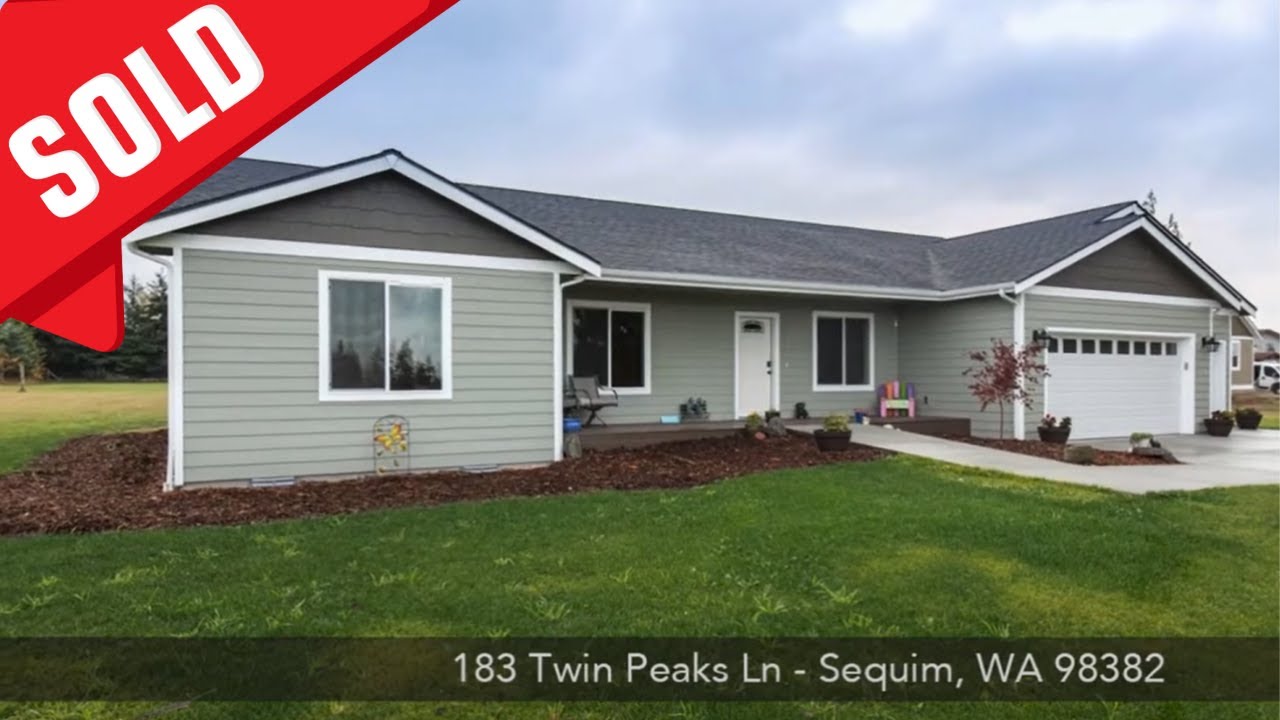 183 Twin Peaks Ln - Sequim, WA 98382 - SOLD