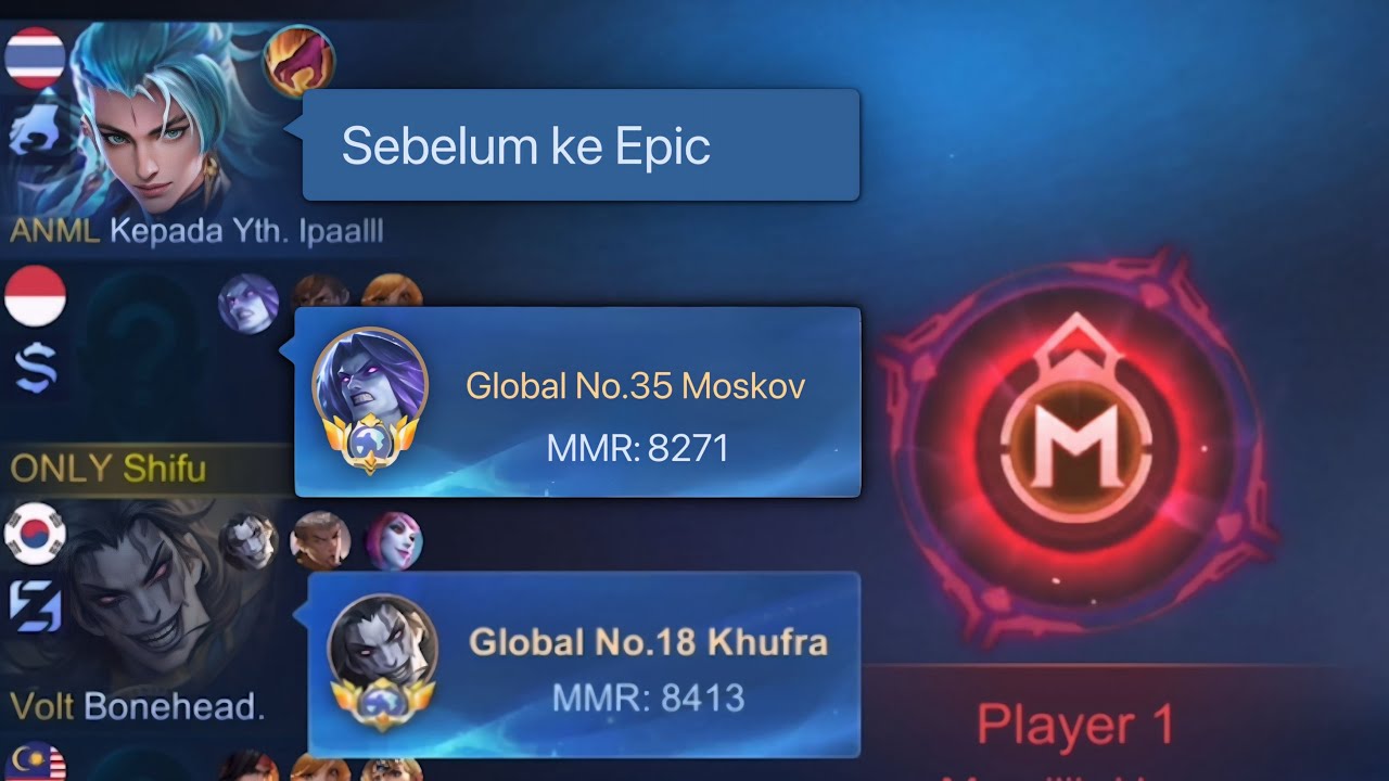 MATCH TERAKHIR SEBELUM RESET SEASON ‼️ Ketemu Top global Kufra 🙌