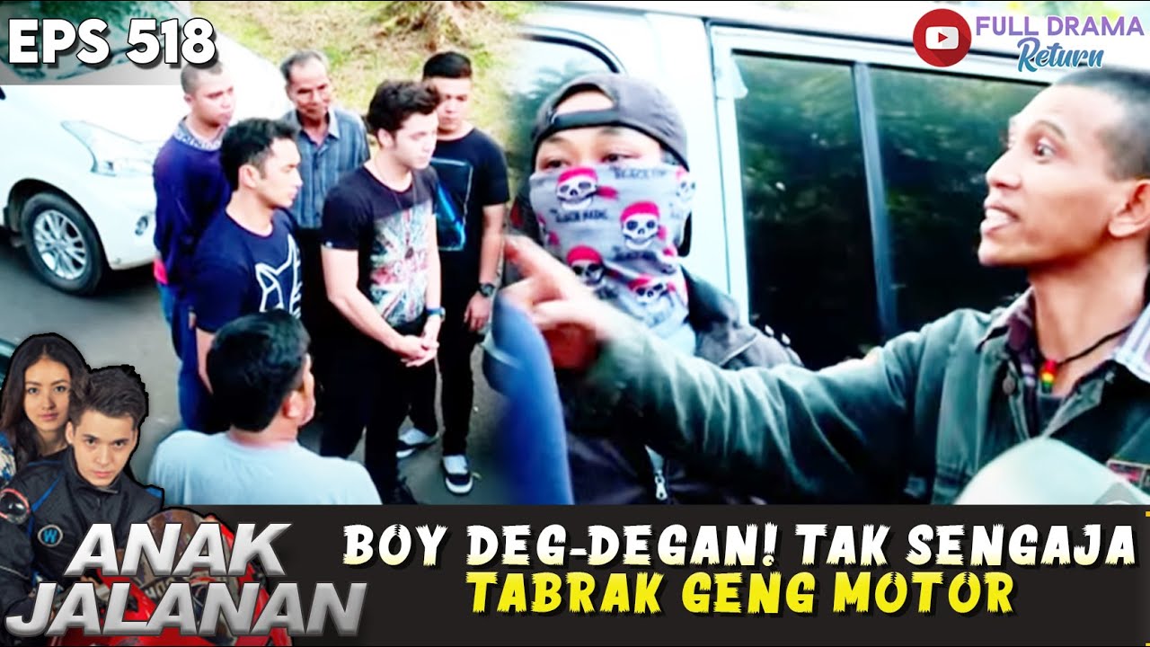 NYARIS KENA BATU! BOY GAK SENGAJA SENGGOL GENG MOTOR! - ANAK JALANAN