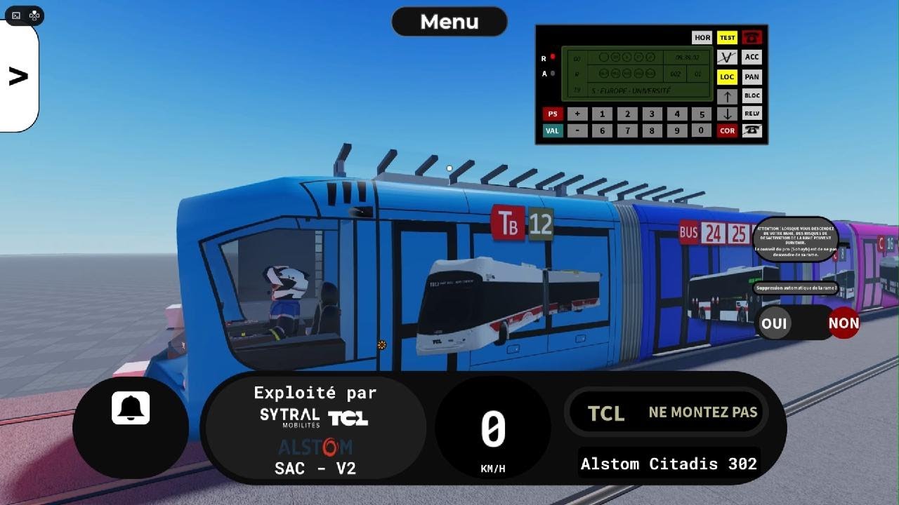 TRAM T2 : mise a jour