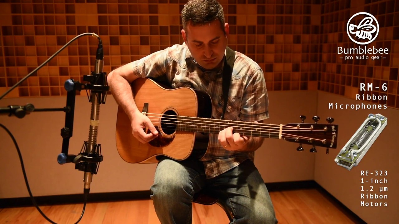 Professor Dan's Bumblebee Ribbon Mic Shootout - Guitar Edition