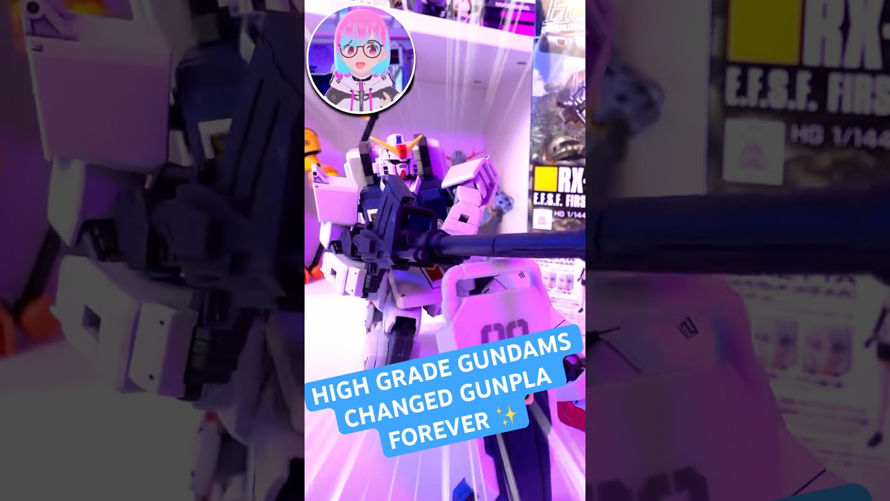 High Grade Gundams changed gunpla forever ✨ #vtuber #vtuberen #gundam #gunpla #gunplacommunity