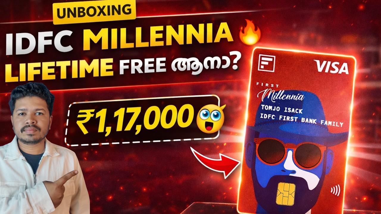 IDFC FIRST Millennia Credit Card Unboxing 🔥 Lifetime Free | Real Features Explained (No Voice)