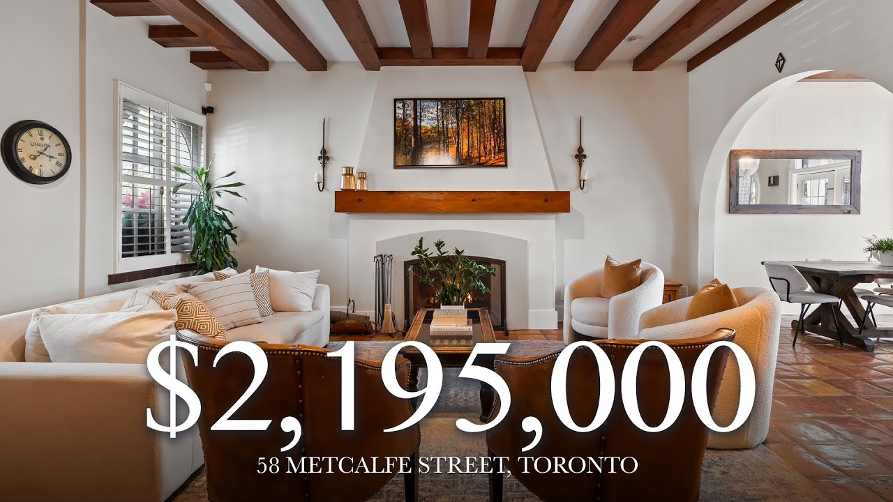 $2,195,000 - A Unique Parisian-Inspired Cabbagetown Gem - 58 Metcalfe Street
