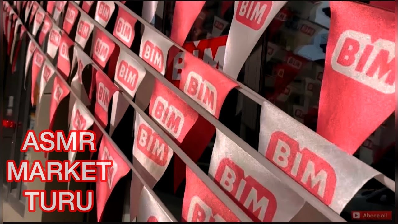 ASMR MARKET TURU 🛒 BİM’DEKİ EN İYİ ÜRÜNLER 😍 #asmr #bim #marketturu