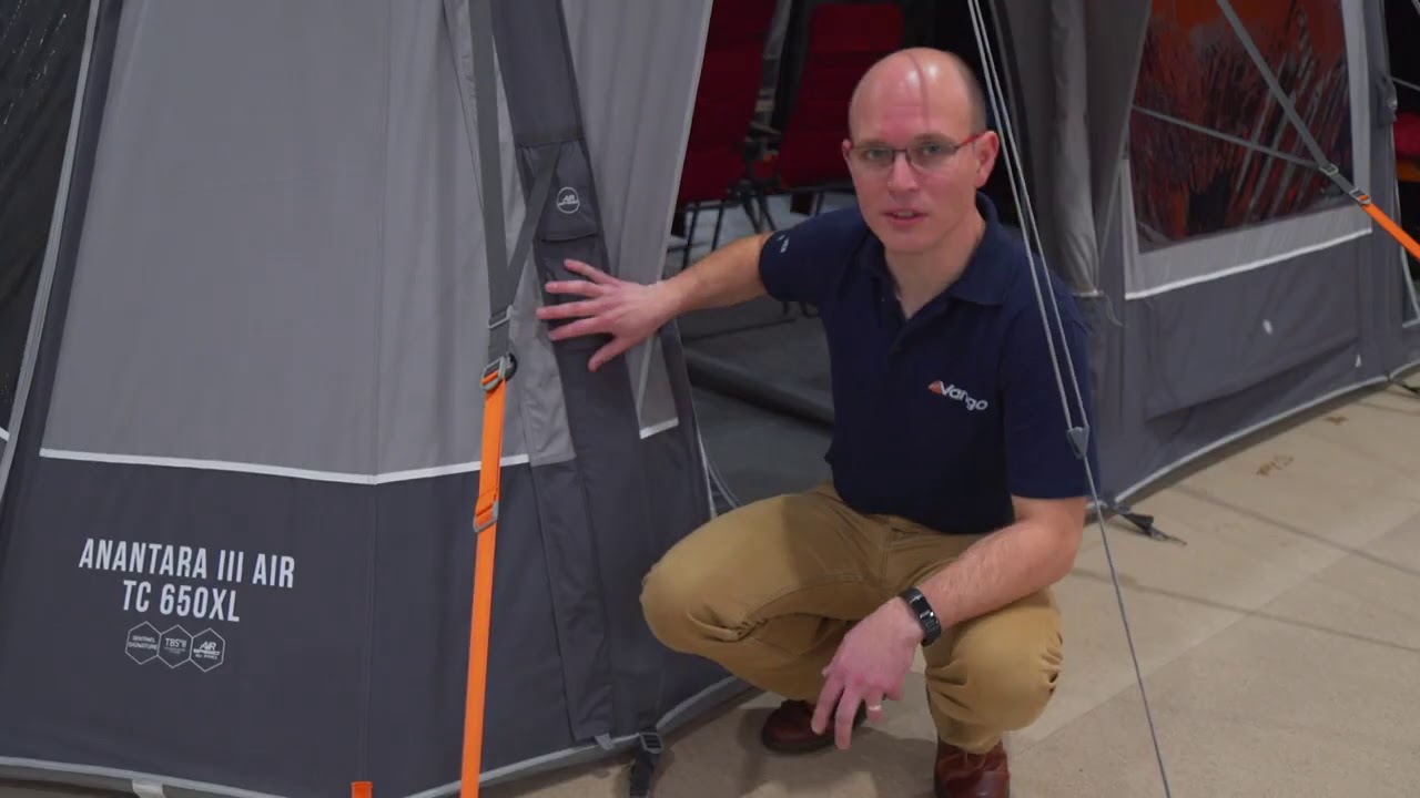 Vango AirBeam&reg; SI Pro Technologie  2021 - Single Point Inflation (anglais)