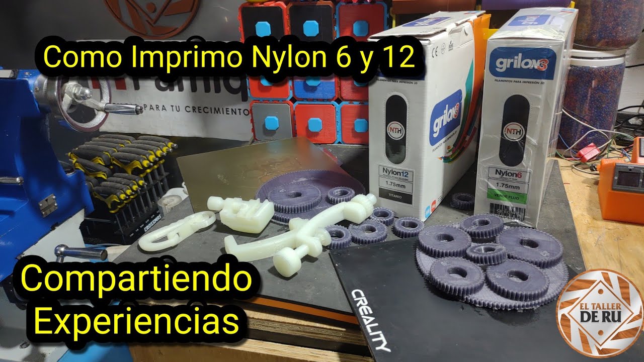Como Imprimir Nylon 6 y Nylon 12 (Mi experiencia)