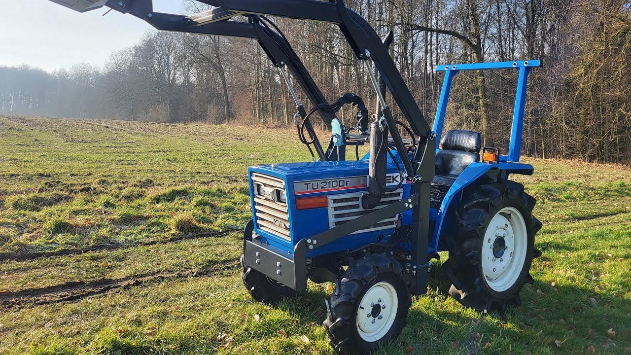 Iseki TU 2100 Kleintraktor Frontlader Schmalspurtraktor Minitraktor