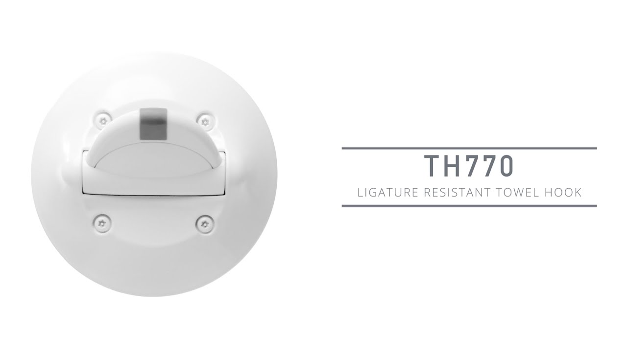 Behavioral Safety Products TH770 Ligature Resistant Towel Hook