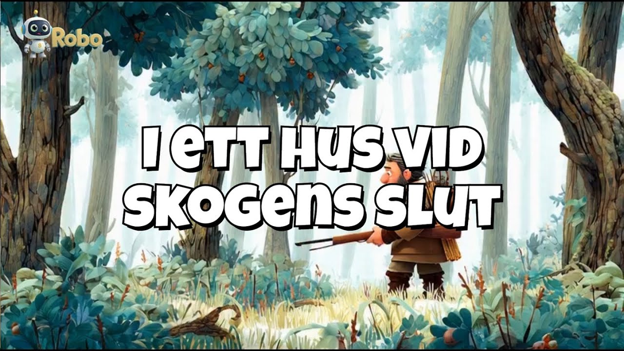 🏡 I ett hus vid skogens slut – Tomten och haren | Svensk barnvisa | Klassiska barnvisor | Robo Music